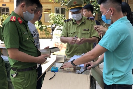 Lạng Sơn: Thu giữ hàng chục nghìn đồ gia dụng, khẩu trang nhập lậu