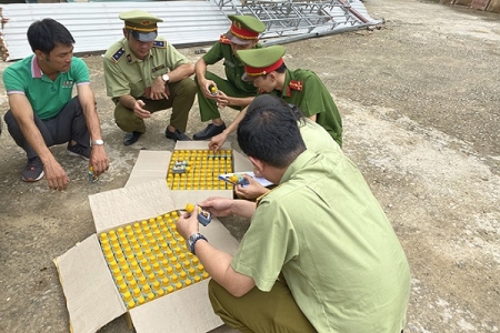 Thanh Hóa: Thu giữ hơn 5 nghìn lọ thuốc bảo vệ thực vật không rõ nguồn gốc