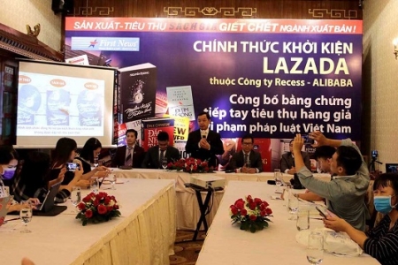 Nhà sách Trí Việt - First News chính thức khởi kiện Lazada