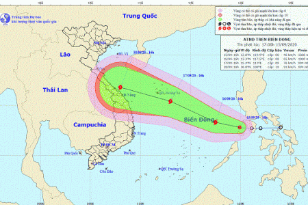 Công điện về chủ động ứng phó với áp thấp nhiệt đới đang tiến vào Biển Đông