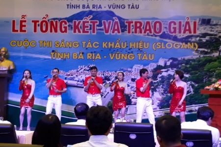 Trao giải cuộc thi sáng tác khẩu hiệu (slogan) tỉnh Bà Rịa Vũng Tàu