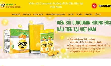 Sản phẩm Scurma Fizzy đang “thổi phồng” công dụng