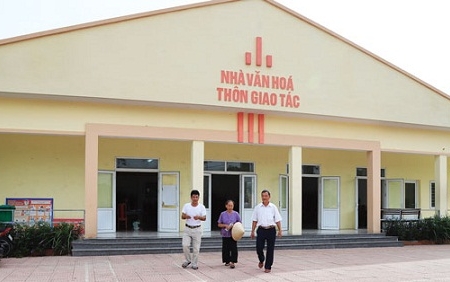 Hà Nội: Bảo đảm 100% thôn, làng có nhà văn hóa