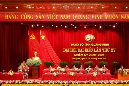 Đại hội đại biểu Đảng bộ tỉnh Quảng Ninh lần thứ XV, nhiệm kỳ 2020-2025