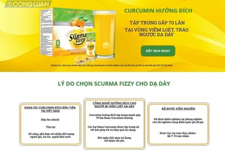 Vụ Scurma Fizzy quảng cáo “thổi phồng” công dụng: Cục An toàn thực phẩm “né" thông tin báo chí?