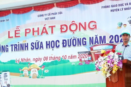 Hà Nam triển khai chương trình ‘Sữa học đường’ năm thứ 4 liên tiếp