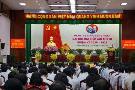 Đồng Tháp: Đại hội đại biểu Đảng bộ lần thứ XI tiến hành họp phiên trù bị