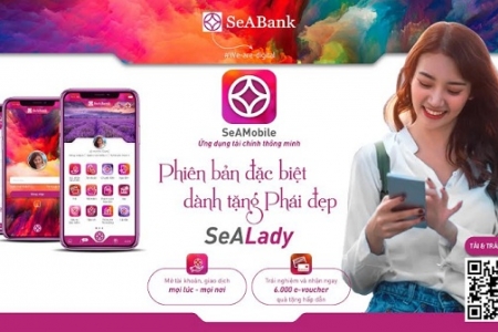 SeABank chính thức ra mắt ứng dụng ngân hàng số phiên bản dành riêng cho phái đẹp