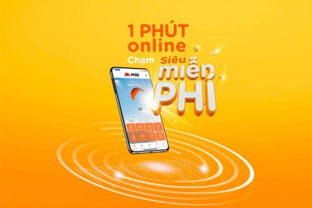 Mở tài khoản hoàn toàn online chỉ trong 1 phút