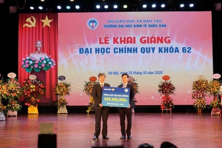 Học bổng “Bảo Việt - Niềm tin thắp sáng tương lai” đồng hành cùng sinh viên Đại học Kinh tế Quốc dân năm thứ 6 liên tiếp