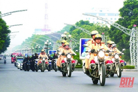 Thanh Hóa: Đảm bảo an ninh trật tự, an toàn giao thông phục vụ Đại hội Đảng bộ tỉnh lần thứ XIX