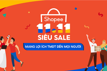 Shopee khởi động sự kiện 11.11 Siêu Sale - mang lợi ích thương mại điện tử đến tất cả người dùng