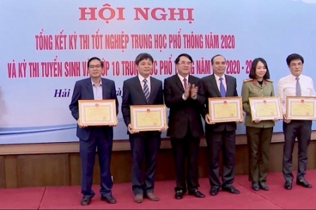 Hải Phòng: Tổ chức hội nghị tổng kết kỳ thi tốt nghiệp THPT năm 2020 và kỳ thi tuyển sinh vào lớp 10