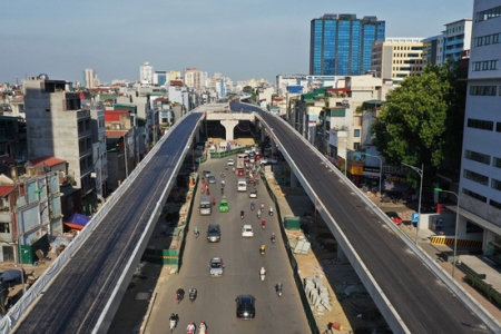 Ngày mai (9/11), bắt đầu khai thác đường Vành đai 2 đoạn Ngã Tư Sở - Ngã Tư Vọng