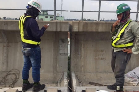 Tuyến metro số 1: Nhà thầu khắc phục sự cố gối cầu