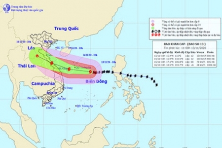 Trước diễn biến phức tạp của cơn bão số 13, Thừa Thiên Huế yêu cầu người dân ra khỏi nhà từ 18h00 ngày 14/11