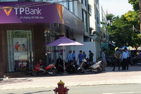 Thông tin về vụ việc cướp ngân hàng ở Chi nhánh TPBank quận Bình Tân