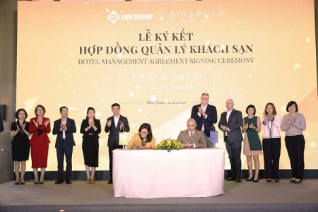 Sun Group ký kết hợp tác cùng Tập đoàn quản lý khách sạn Rosewood Hotel Group