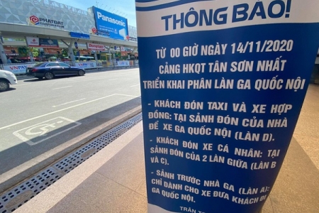 TP.HCM: Điều chỉnh giao thông khu vực sân bay Tân Sơn Nhất