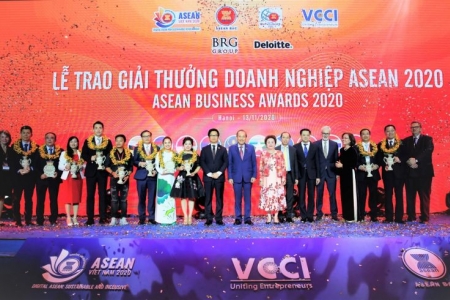 Lễ trao giải thưởng ABA 2020: Vinh danh 58 doanh nghiệp xuất sắc toàn khu vực