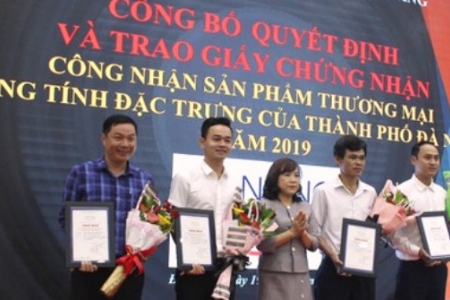 Đà Nẵng: Công nhận 4 sản phẩm thương mại đặc trưng thương hiệu năm 2020