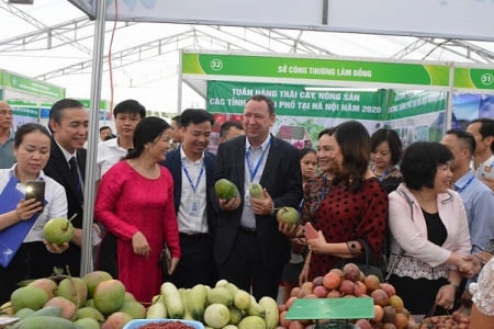 “Tuần hàng trái cây, nông sản” đẩy mạnh kích cầu tiêu dùng nội địa