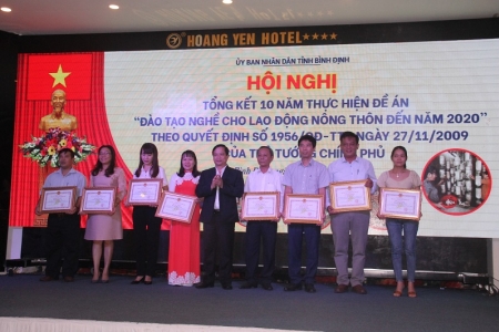 Bình Định: 10 năm thực hiện Đề án đào tạo nghề cho lao động nông thôn