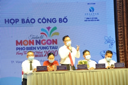 Tp. Vũng Tàu họp báo công bố 'Tuần lễ món ngon phố biển Vũng Tàu năm 2020'