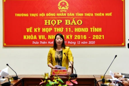 Thừa Thiên Huế: 21 nghị quyết sẽ được xem xét tại kỳ họp thứ 11 của HĐND tỉnh