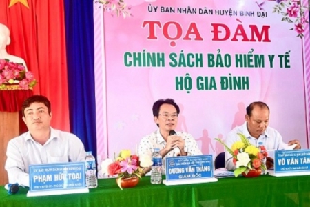 Bến Tre: Nỗ lực duy trì người tham gia BHYT tại các xã bãi ngang