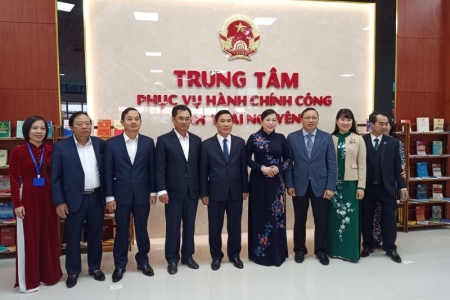 Thái Nguyên: Khai trương Trung tâm Phục vụ hành chính công