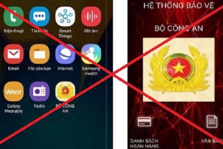 Bộ Công an cảnh báo người dùng điện thoại hệ điều hành Android về phần mềm gián điệp đặc biệt nguy hiểm