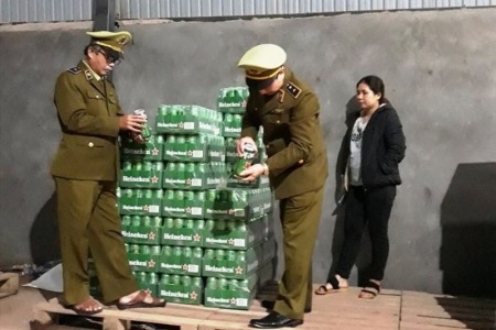 Thu giữ 1.200 sản phẩm bia Heineken nhập lậu tại Quảng Trị