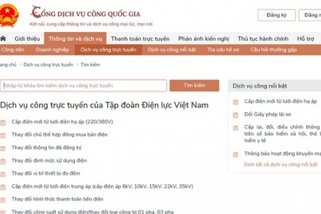 Gần 1,5 triệu hồ sơ được đồng bộ và gần 500 nghìn yêu cầu về dịch vụ điện được thực hiện qua Cổng DVCQG