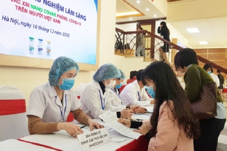 Hôm nay (17/12), vaccine Covid-19 của Việt Nam được thử nghiệm lâm sàng trên người