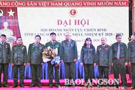 Đại hội Hội Doanh nhân Cựu chiến binh tỉnh Lạng Sơn lần thứ nhất