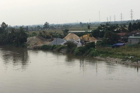 Hải Phòng: Phòng ngừa , xử lý phạm vi phạm pháp luật trong hoạt động khai thác, tập bến bãi kinh doanh khoáng sản và bảo vệ đê điều