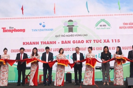 Đắk Lắk: Khánh thành Ký túc xá 115 và trao học bổng “Đọt chuối non” cho học sinh nghèo