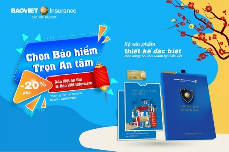 “Chọn Bảo hiểm - Trọn An tâm” - món quà độc đáo cho năm mới bình an