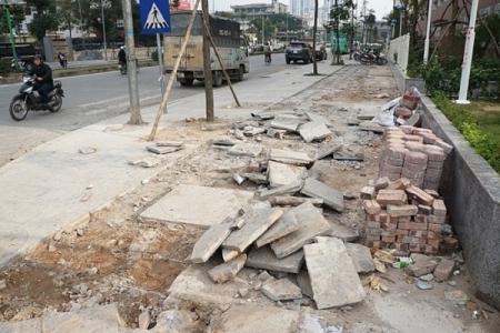 Hà Nội: Các công trình đào hè, đào đường phải hoàn trả mặt bằng trước 10/01/2020