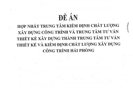 Hải Phòng: Tham mưu bổ nhiệm giám đốc không được tín nhiệm sau khi hợp nhất?