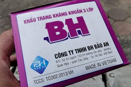 Cần kiểm tra, làm rõ việc tăng giá khẩu trang kháng khuẩn BH vô tội vạ