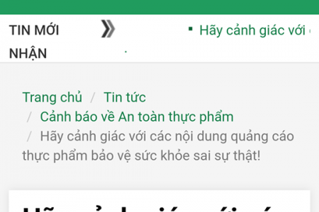 Thực phẩm bảo vệ sức khỏe không có tác dụng thay thế thuốc chữa bệnh, diệt nCoV