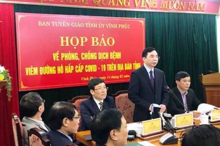 Vĩnh Phúc: Thông tin mới nhất về công tác phòng, chống dịch Covid-19