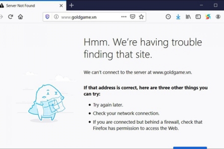 Tạm dừng hoạt động 3 tên miền của Công ty CP Gold Game Việt Nam