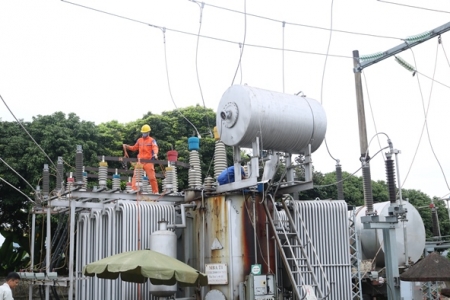 EVNNPC đóng điện thành công Dự án cải tạo đường dây 110kV Quỳnh Lưu - Quỳ Hợp, tỉnh Nghệ An