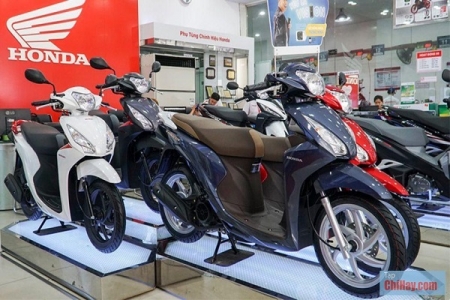 Honda Vision phiên bản mới tiếp tục tăng giá