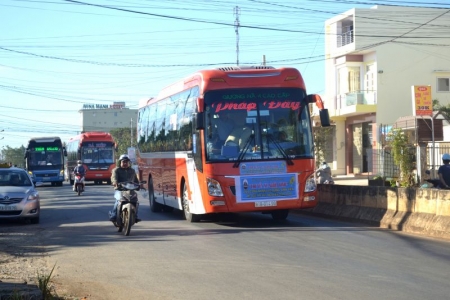 Gia Lai: Chuyến xe nghĩa tình Tết Nguyên đán năm 2021