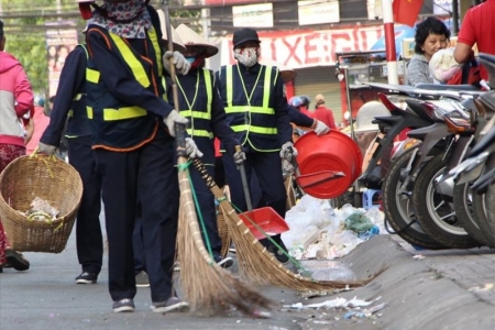 Bình Dương: Hỗ trợ 5 triệu đồng cho công nhân thu gom rác những ngày tết Tân Sửu 2021