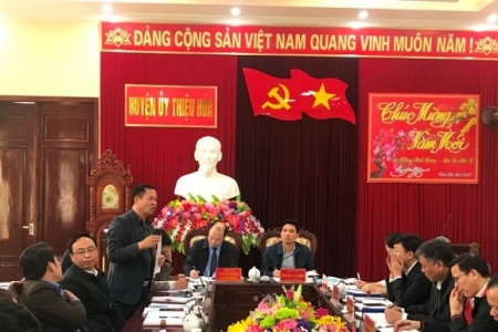 Thiệu Hóa, Thanh Hóa: Phấn đấu đạt chuẩn nông thôn mới trong năm 2021